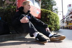 CAMBRIDGE BLACK/GUM SUEDE