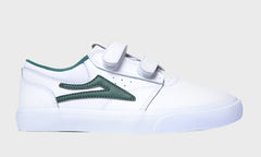 GRIFFIN KIDS WHITE/PINE LEATHER