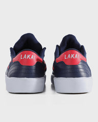 CAMBRIDGE KIDS NAVY/RED SUEDE