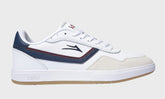 TERRACE WHITE/NAVY SUEDE