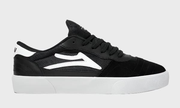 CAMBRIDGE  BLACK/WHITE SUEDE