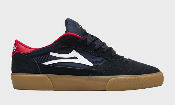 CAMBRIDGE  NAVY/GUM SUEDE