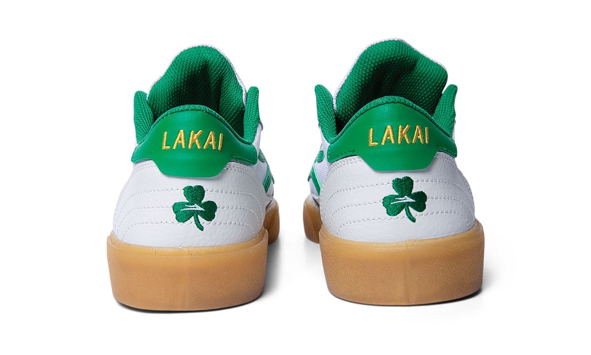 CAMBRIDGE WHITE/GREEN LEATHER