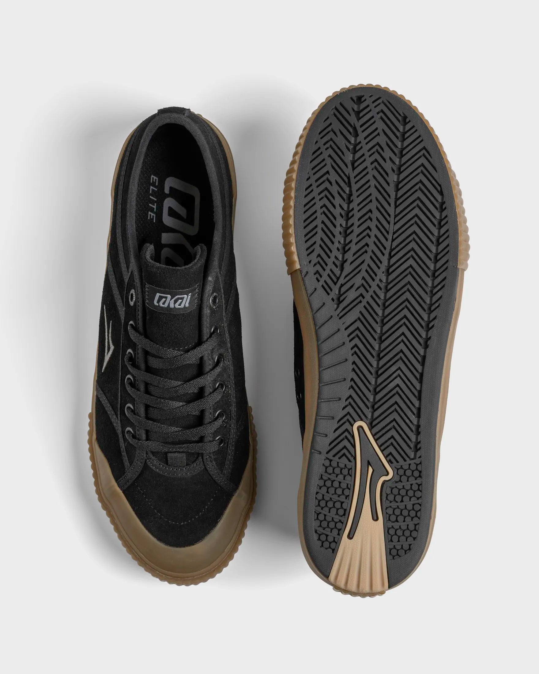 CONRAD ELITE - BLACK GUM SUEDE
