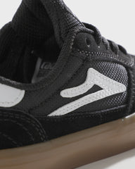 CAMBRIDGE KIDS BLACK/GUM SUEDE