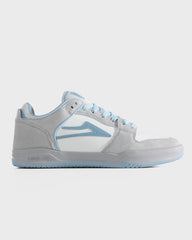 TELFORD LOW - GREY SUEDE DESATURATED BLUE