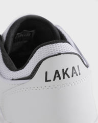 TELFORD LOW  WHITE BLACK LEATHER