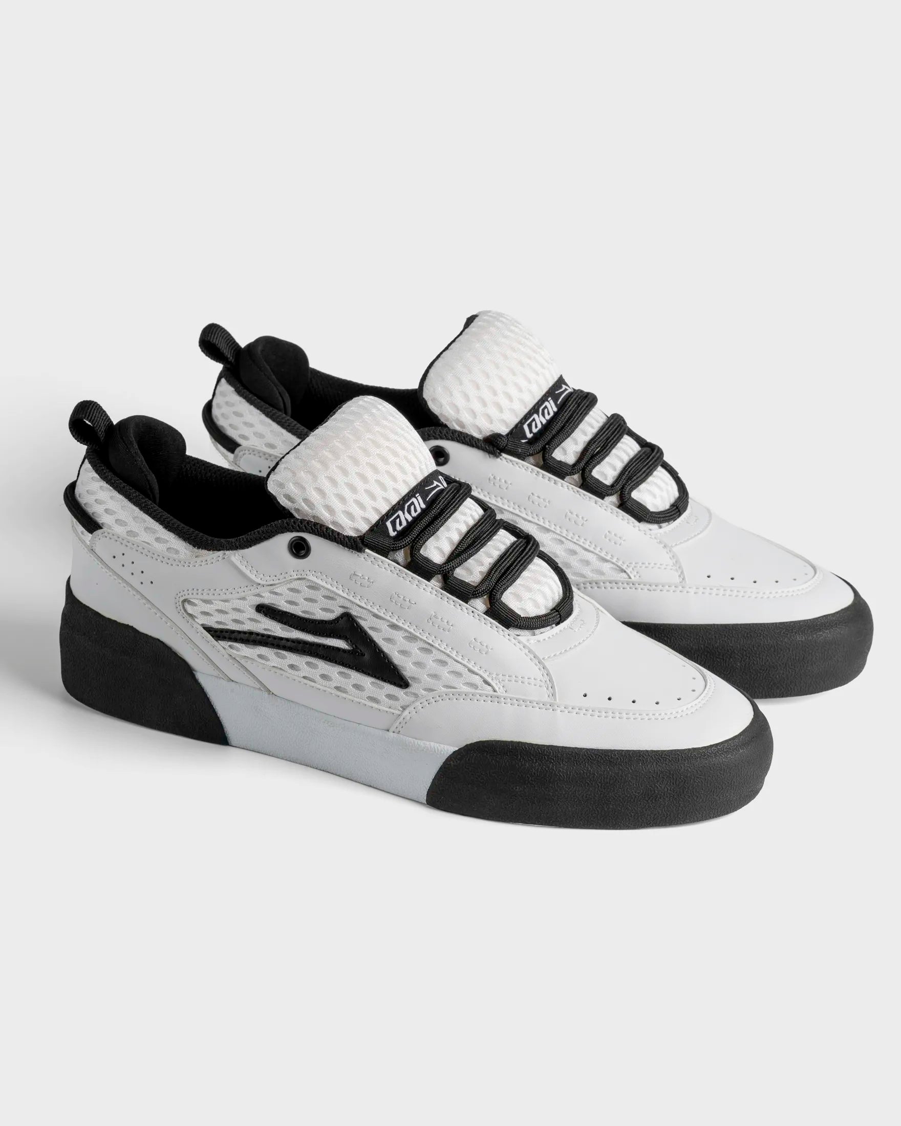 PAYLOAD - WHITE LEATHER BLACK