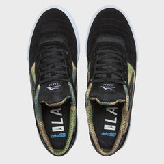 CAMBRIDGE  BLACK/CAMO SUEDE