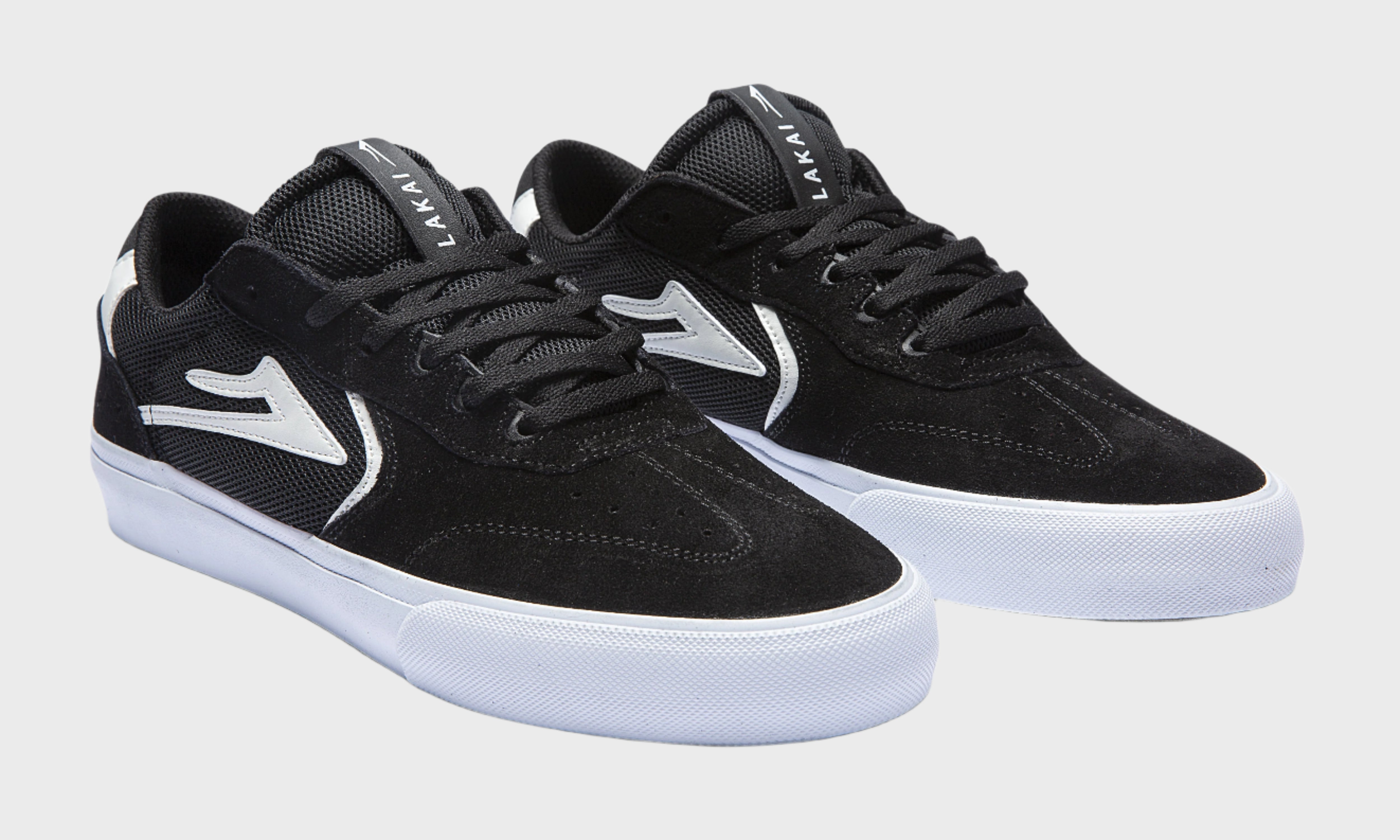 ATLANTIC VULC BLACK/WHITE SUEDE