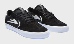 ATLANTIC VULC BLACK/WHITE SUEDE