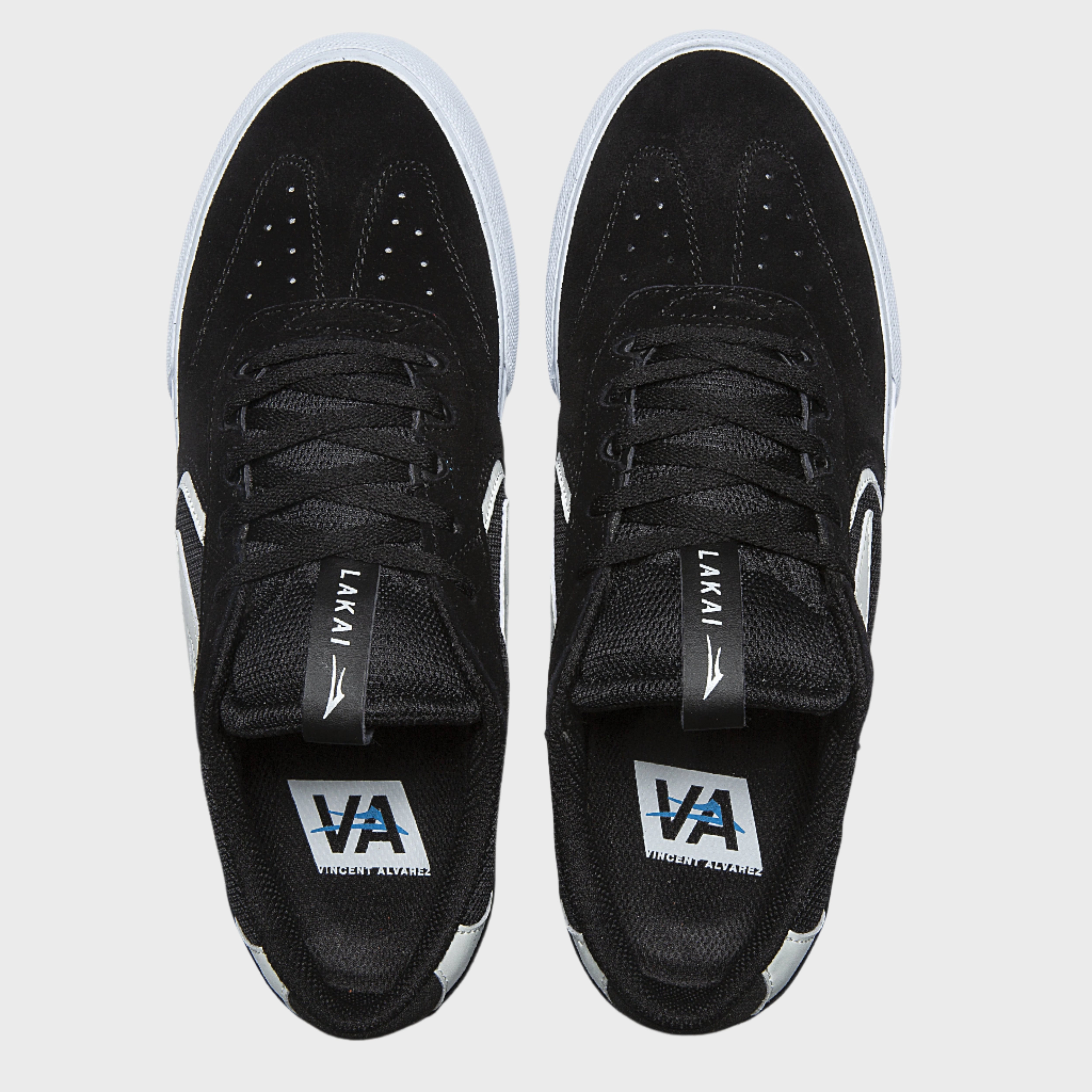 ATLANTIC VULC BLACK/WHITE SUEDE
