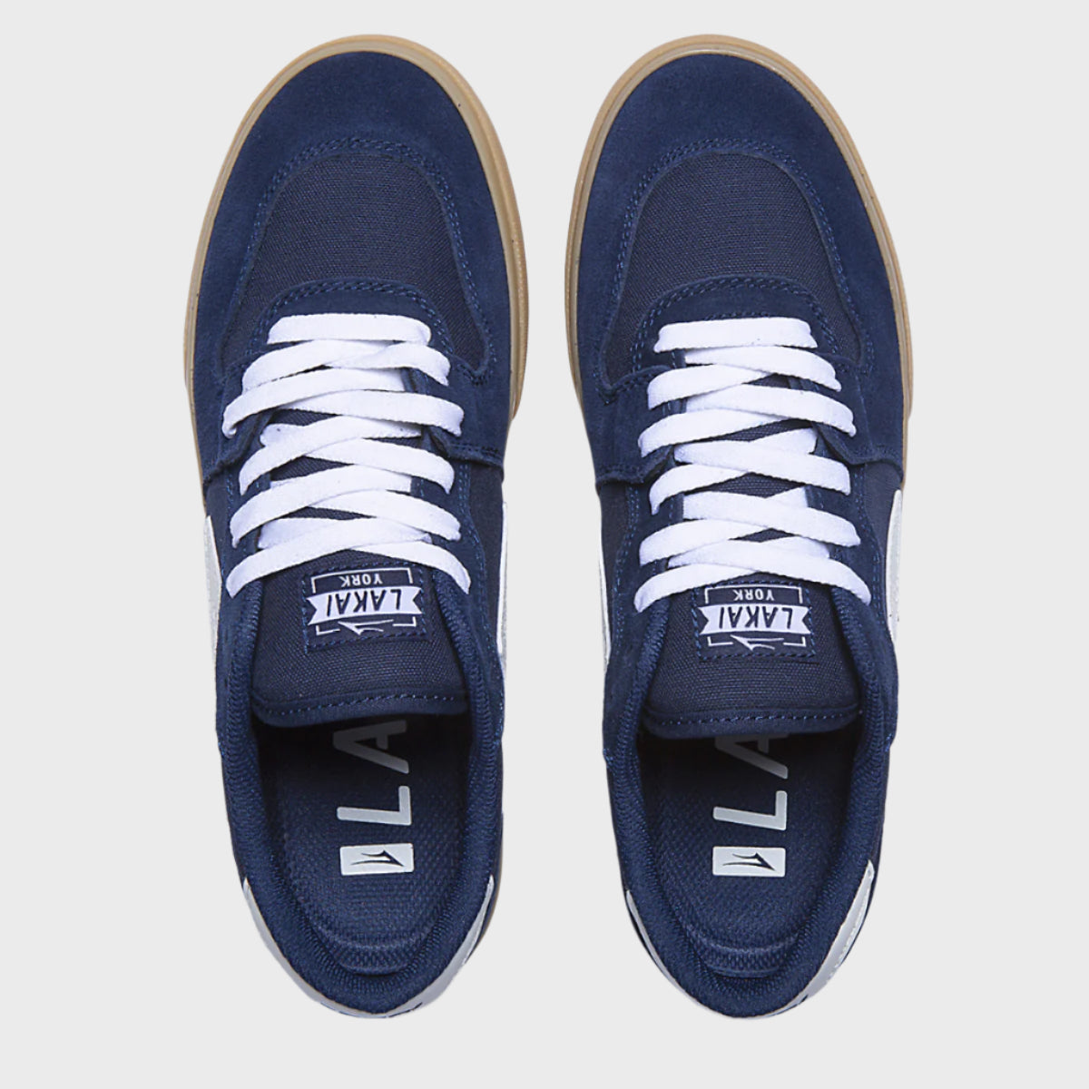 YORK NAVY/GUM SUEDE